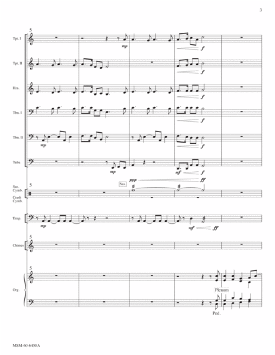 A Mighty Fortress is Our God (Isometric) Choir scores gallery preview page 3