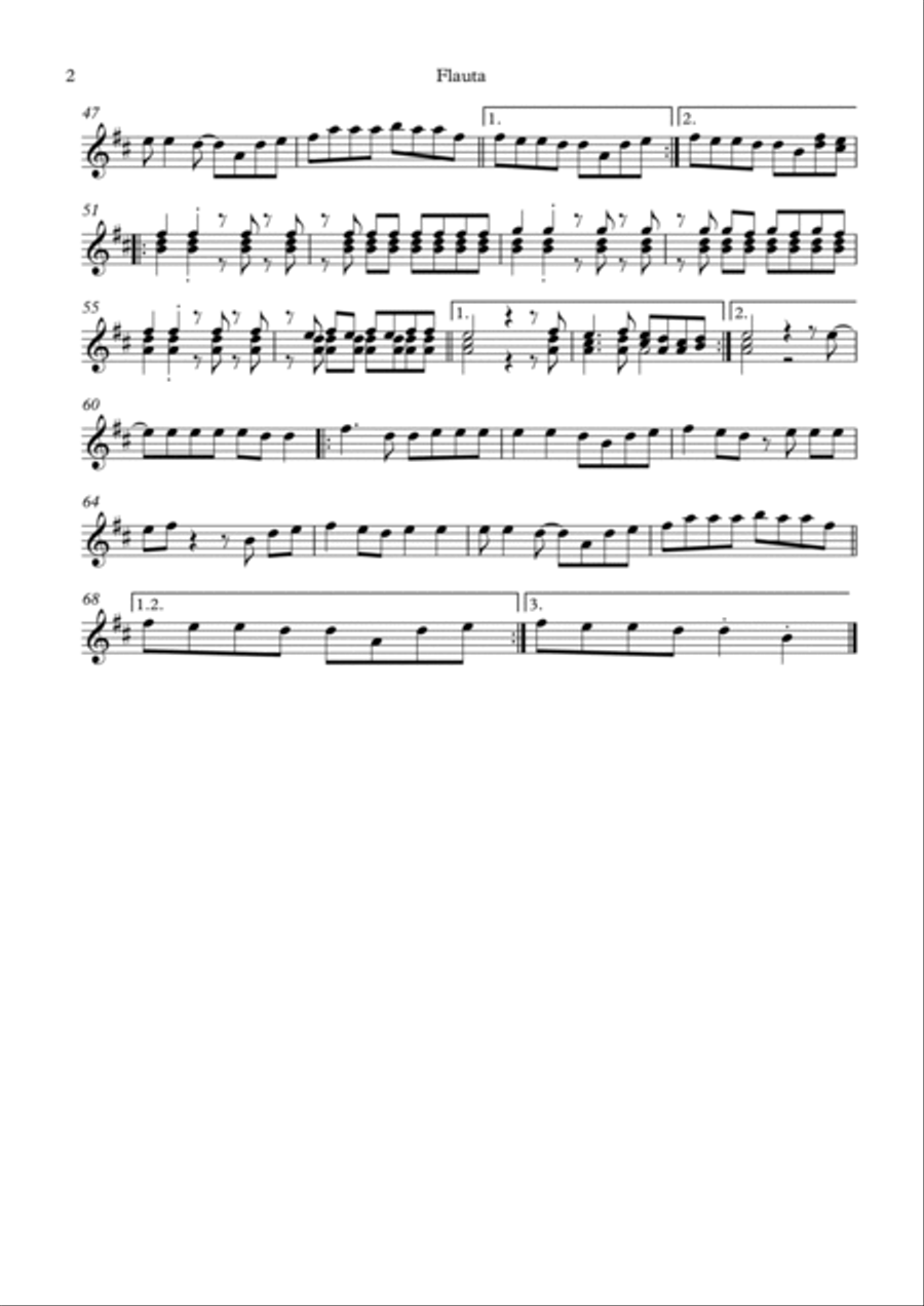 Shivers Shivers Flute Solo scores gallery preview page 3