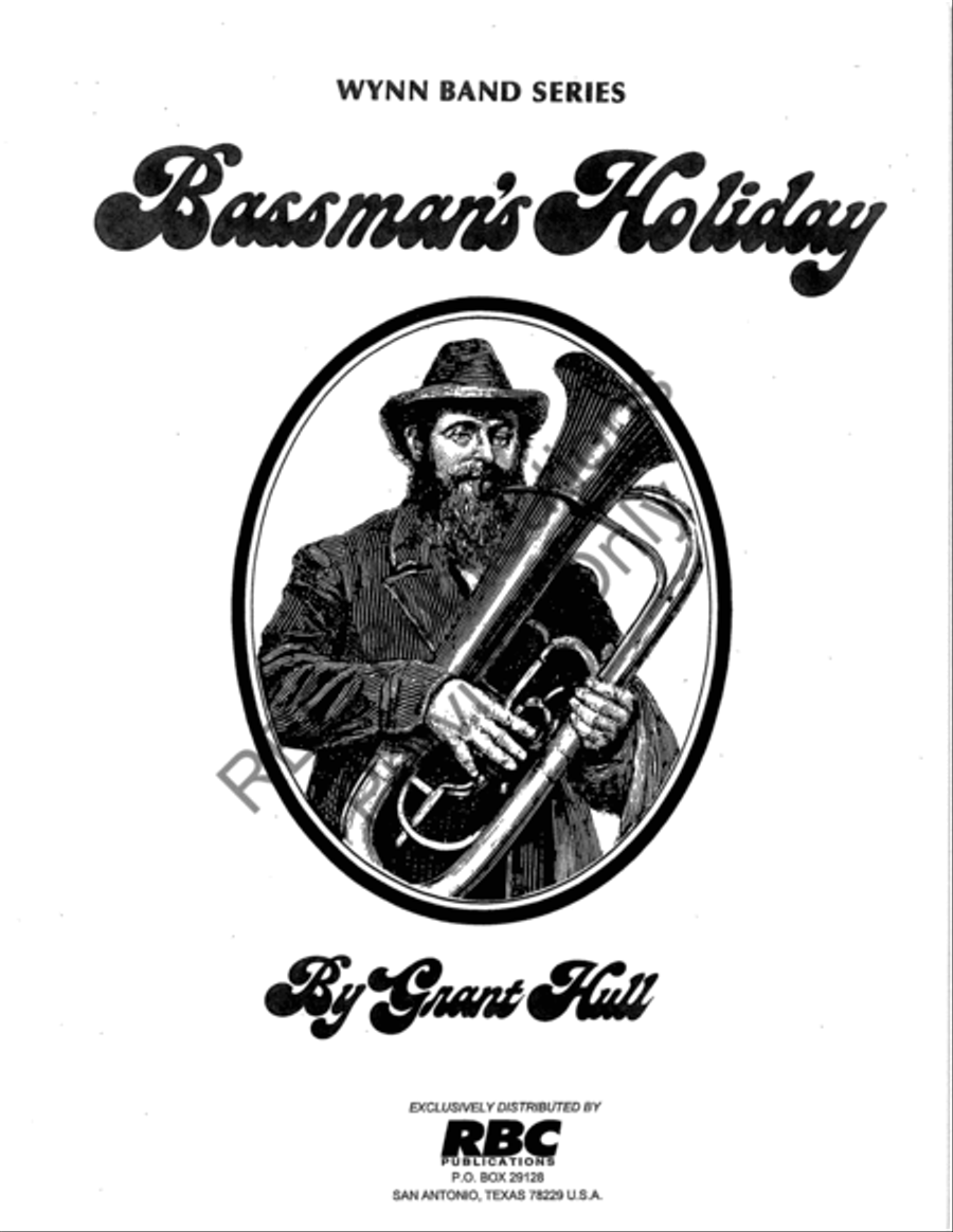 Bassmans Holiday Bassmans Holiday Concert Band scores gallery preview page 2