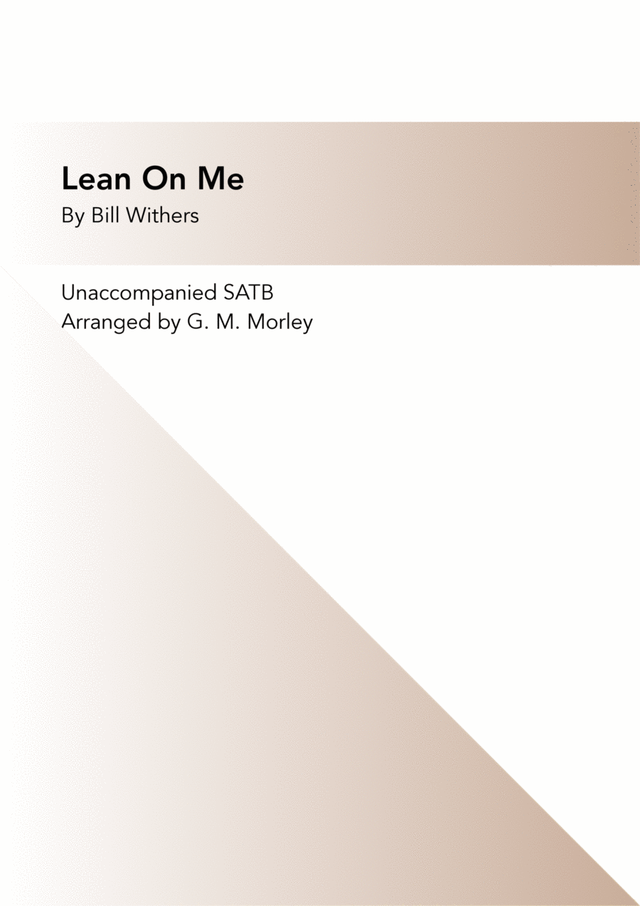 Book cover for Lean On Me