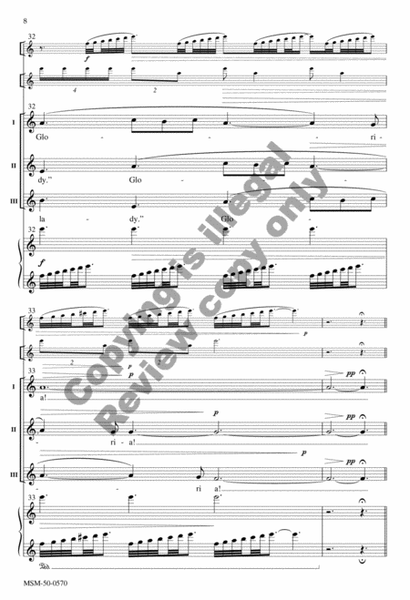 Gabriel's Message (Choral Score) image number null