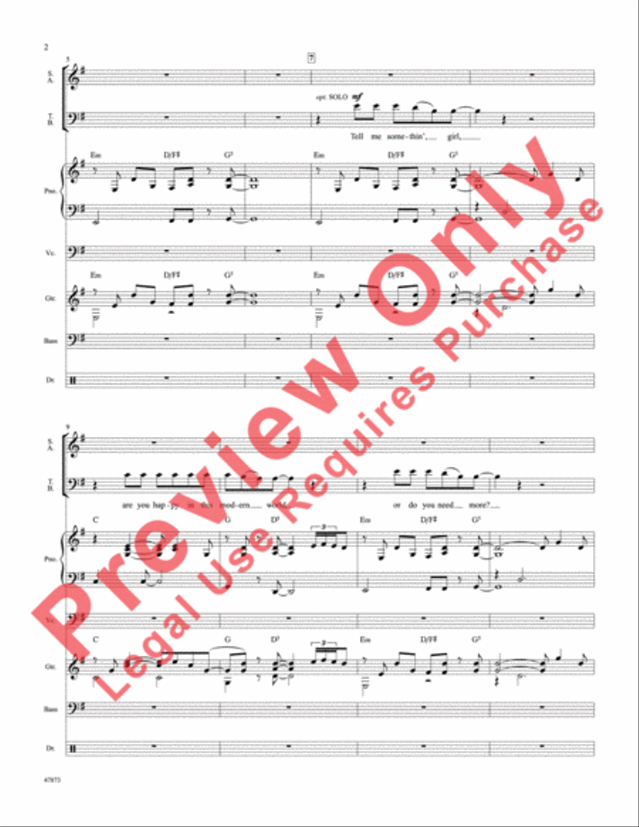 Shallow Choir scores gallery preview page 3