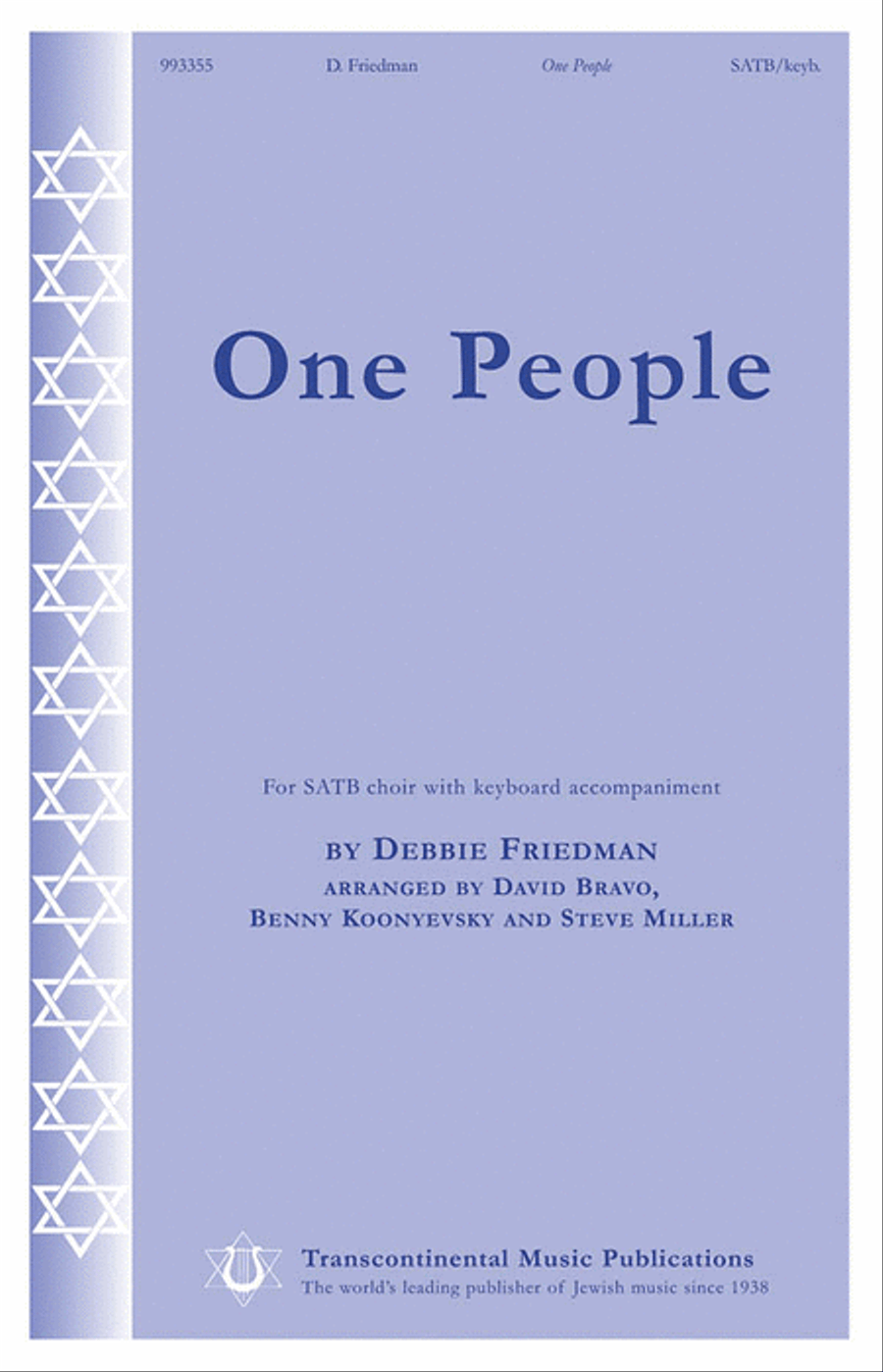 One People One People 4-Part scores gallery preview page 1