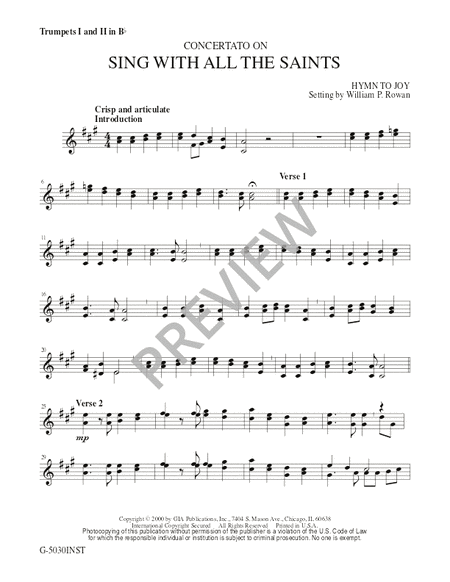 Sing with All the Saints - Instrument edition