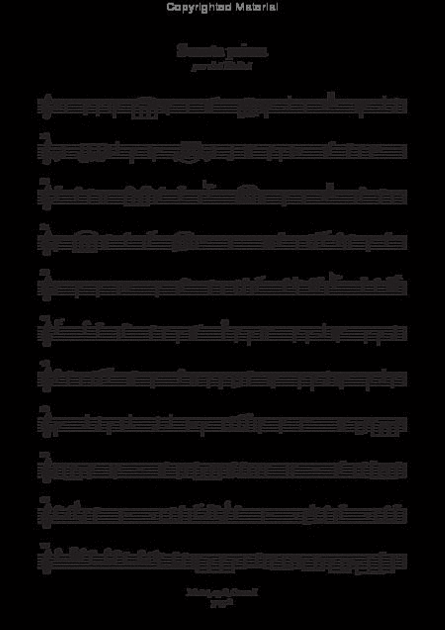 Sonate, symphonie, canzoni, passemezzi, balletti, correnti, gagliarde & ritornelli a 1. 2. 3. 4. 5. & 6 voci op.8 (Venezia, 1629) Basso Continuo scores gallery preview page 3