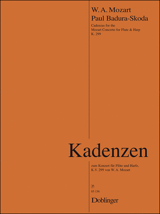 Kadenzen zu W.A.Mozart, Konzert fur Flote und Harfe KV 299