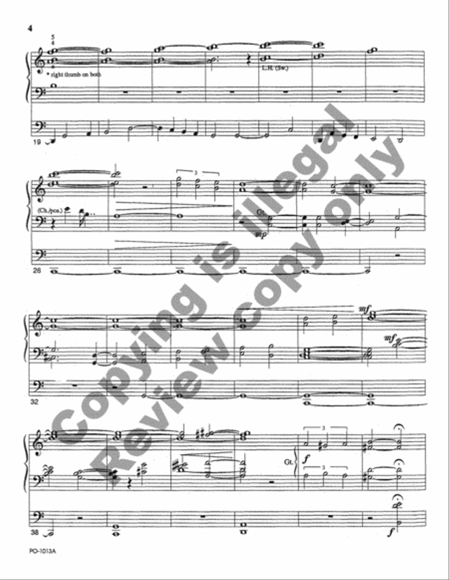 Civic Events Suite Organ scores gallery preview page 4