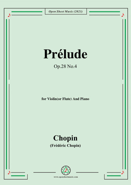Chopin-Prelude,Op.28 No.4 image number null