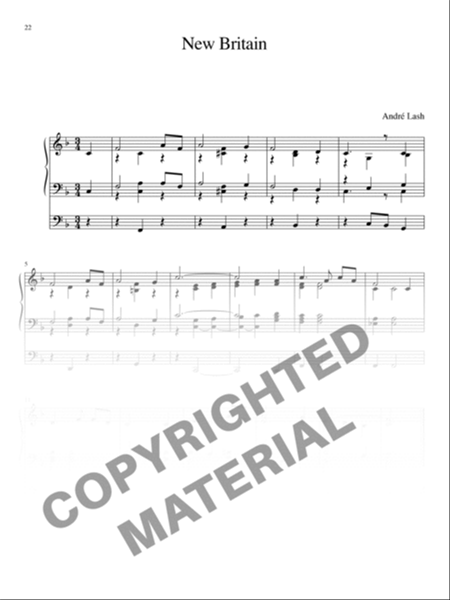 30 Reharmonizations for Organ Organ Solo scores gallery preview page 16