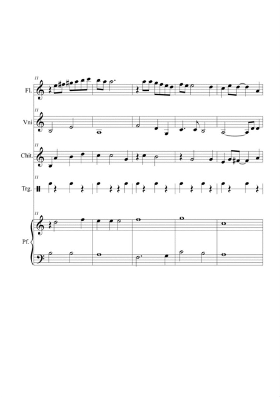 Yesterday Flute scores gallery preview page 3