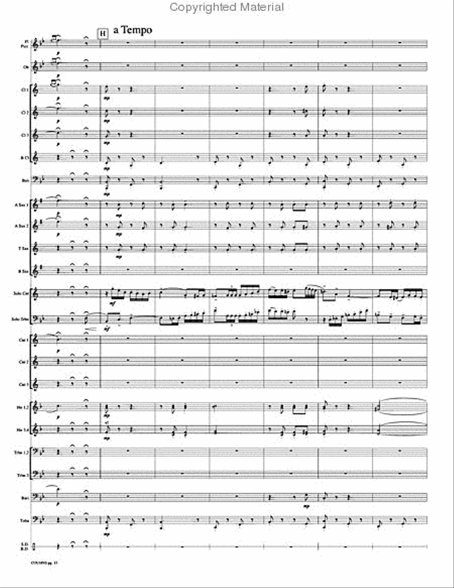 Cousins Cousins Concert Band scores gallery preview page 18