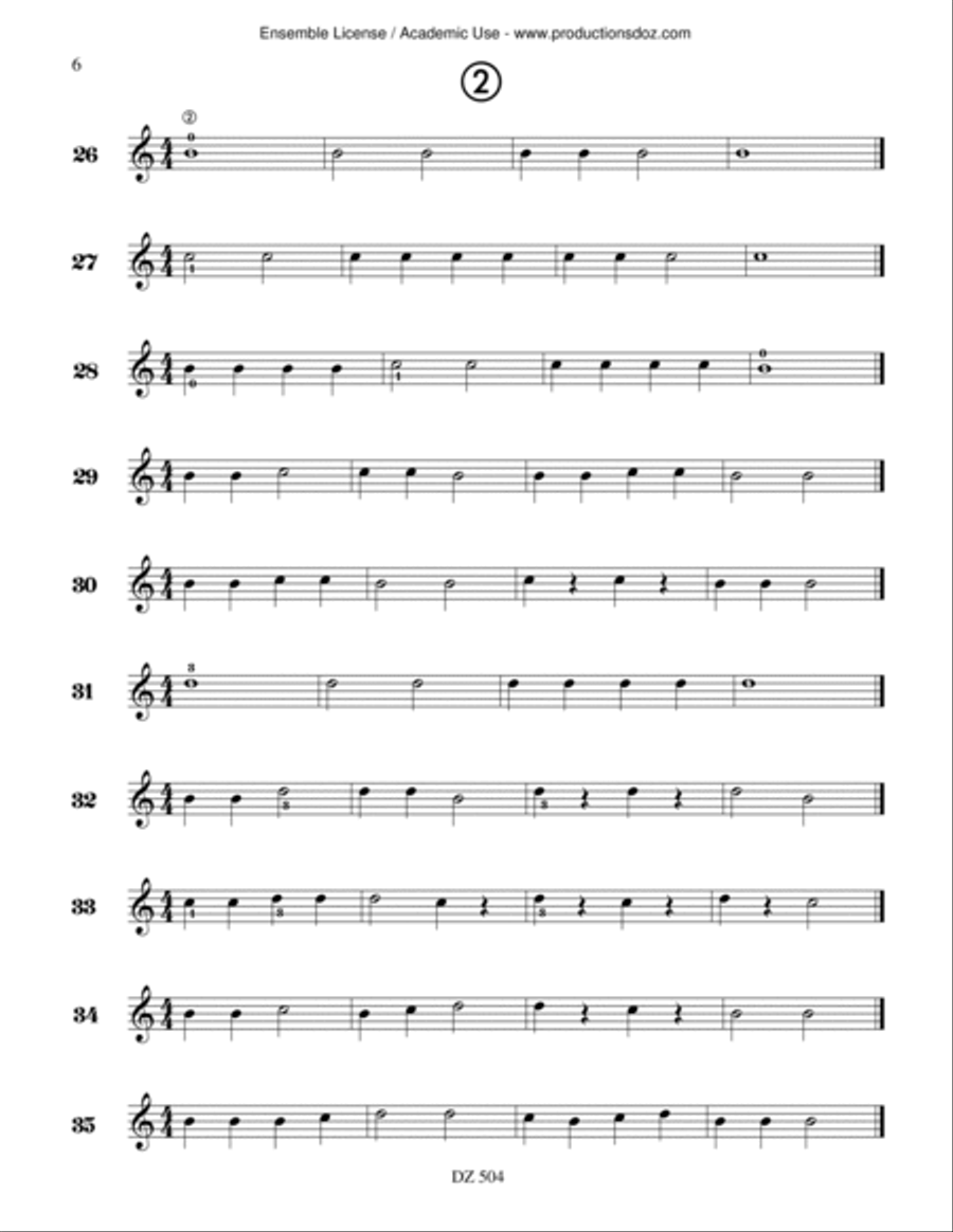 Exercices progressifs de lecture à vue Classical Guitar scores gallery preview page 5