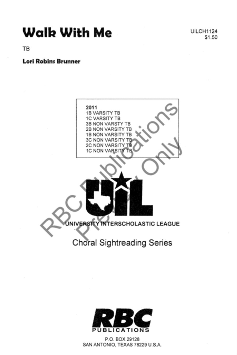 <br>Sheet music extract