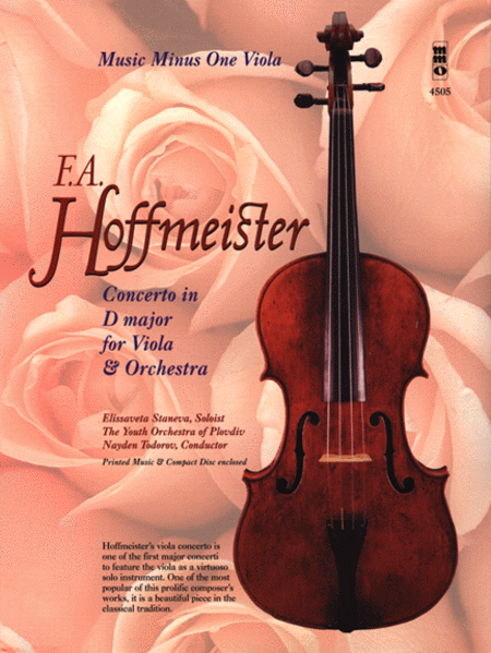 Hoffmeister - Concerto in D Major for Viola and Orchestra image number null