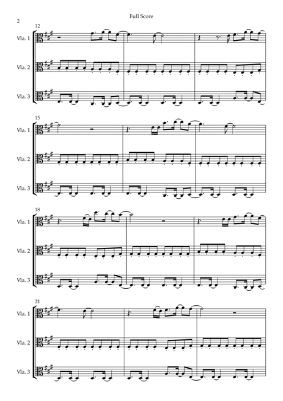 Magic String Trio scores gallery preview page 2