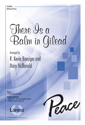 Book cover for There Is a Balm in Gilead