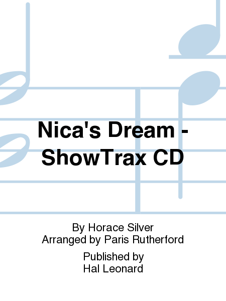 Nica's Dream - ShowTrax CD image number null