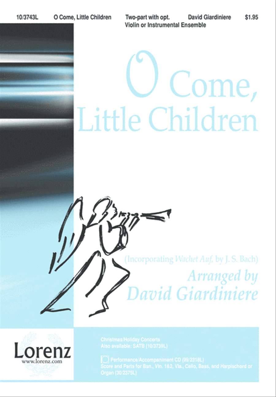 O Come, Little Children 2-Part scores gallery preview page 2