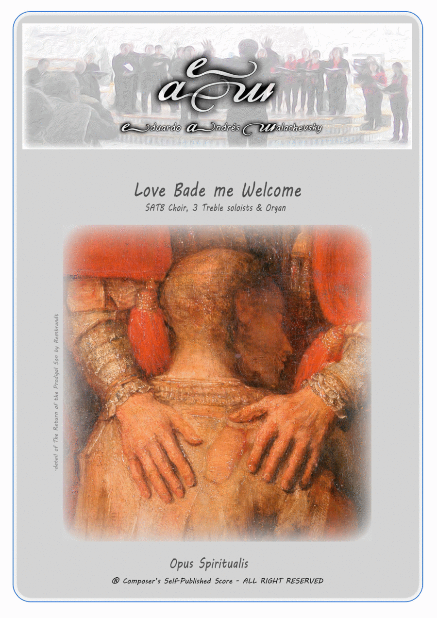 LOVE BADE ME WELCOME Divisi scores gallery preview page 1