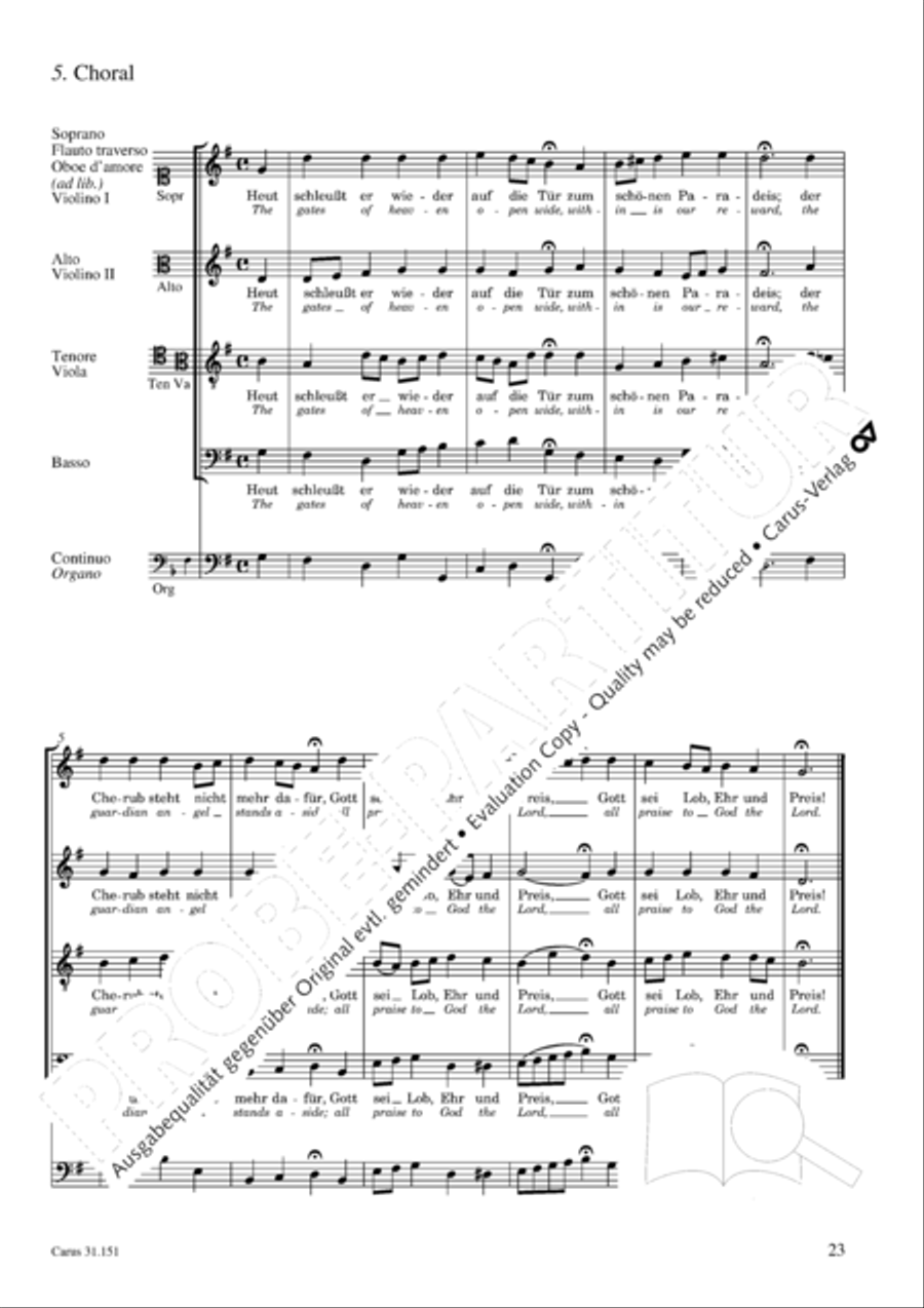 Comfort sweet, that Jesus came 4-Part scores gallery preview page 24