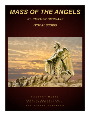 Book cover for Mass of the Angels (Choir/Vocal Score)