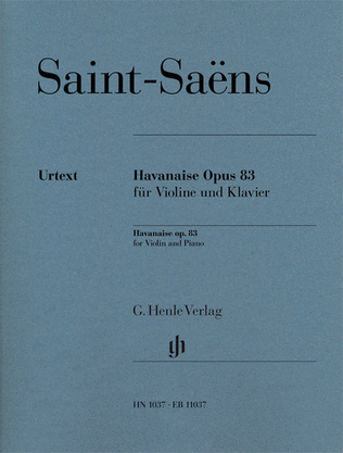 Book cover for Havanaise, Op. 83