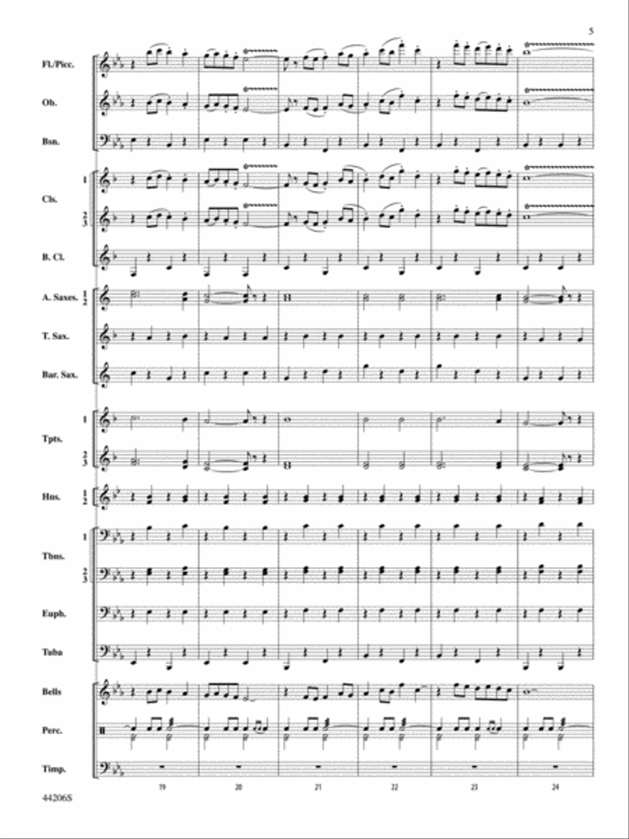 March America: Score March America: Score Concert Band scores gallery preview page 5