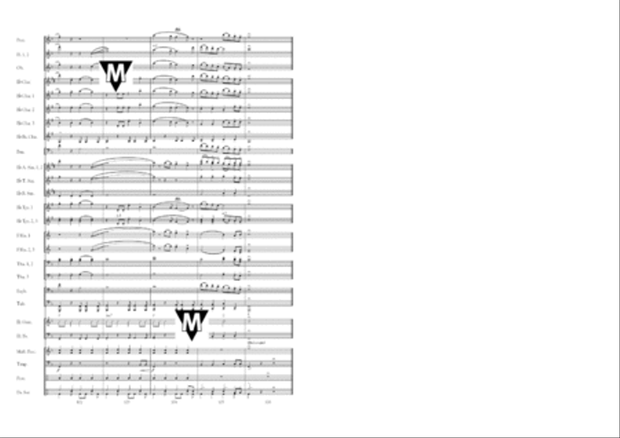 Uptown Girl Uptown Girl Concert Band scores gallery preview page 12