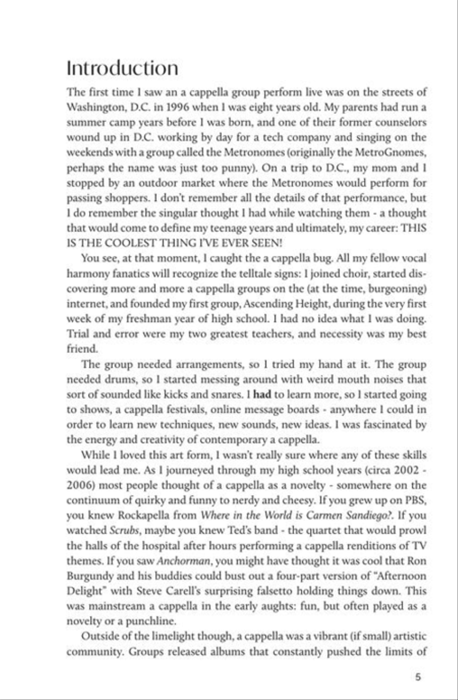 A Cappella 101 A Cappella scores gallery preview page 6