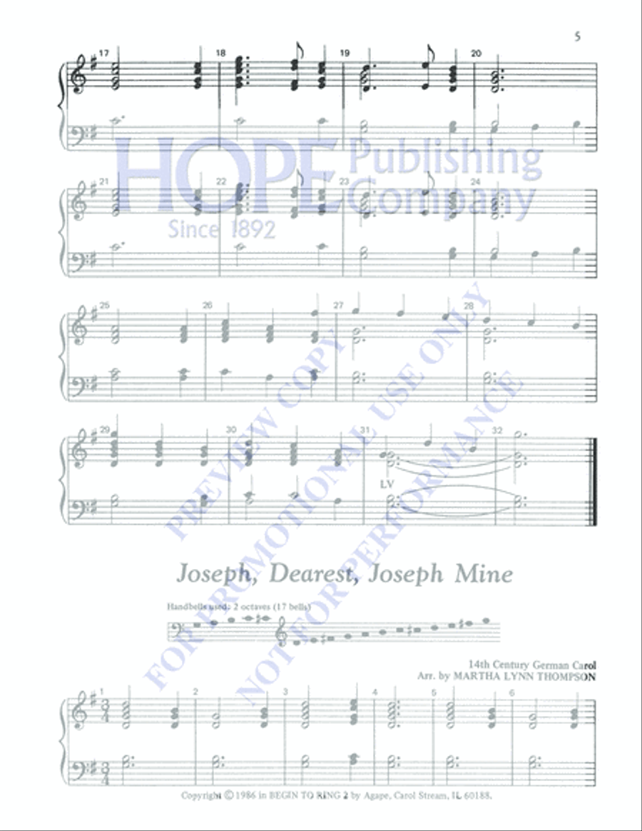 Ready to Ring for Christmas 2-Octaves scores gallery preview page 7