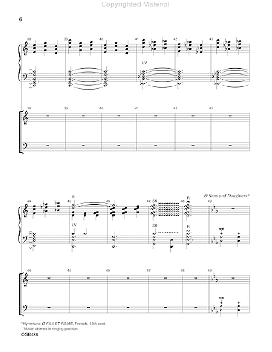 An Easter Carillon (Full Score)