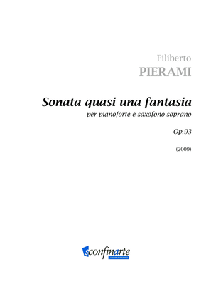 Filiberto Pierami: SONATA Op.93 quasi una fantasia (ES-21-097)