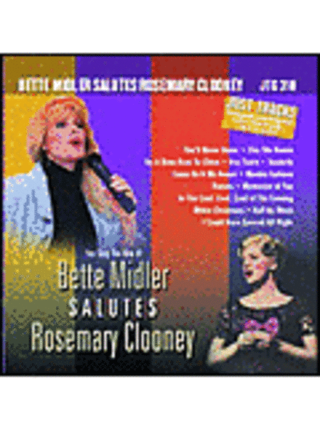 Bette Midler Salutes Rosemary Clooney (Karaoke CDG) image number null