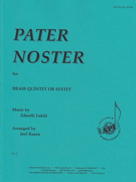 Pater Noster - Brass Quintet image number null
