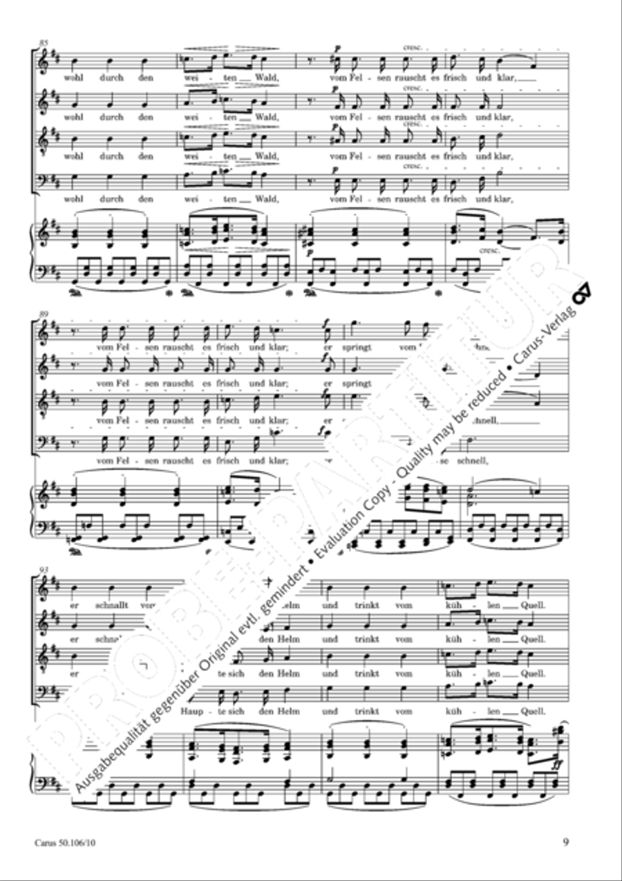 Harald 4-Part scores gallery preview page 10