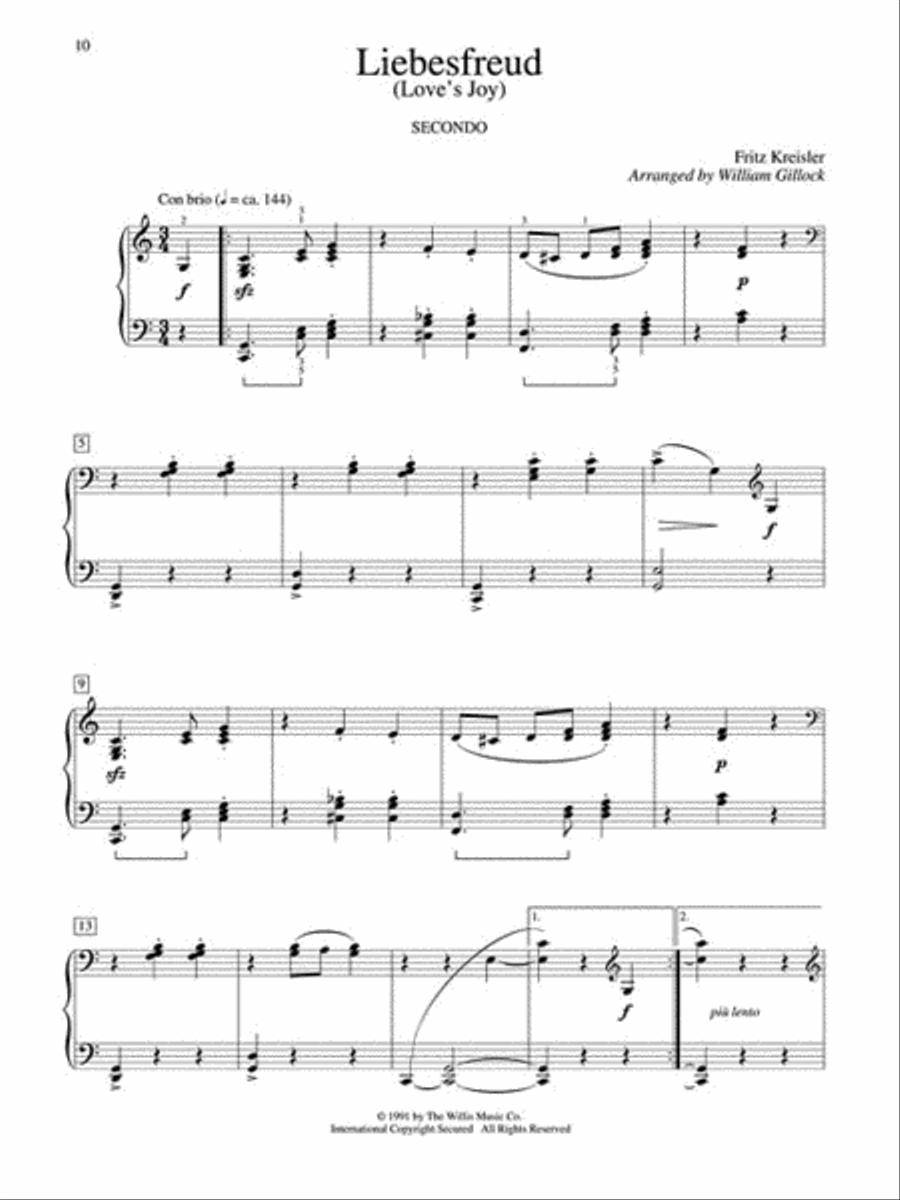 Accent on Duets 1 Piano, 4-Hands scores gallery preview page 5