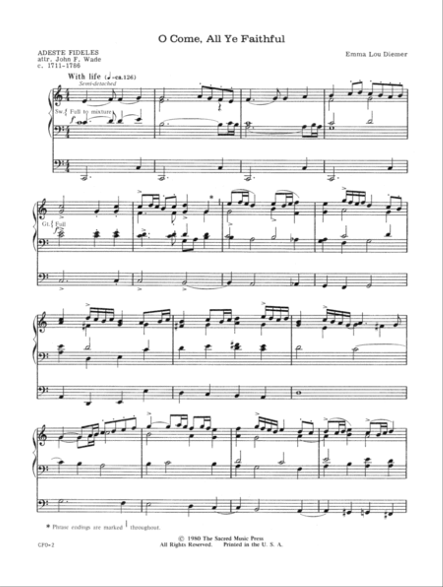 Carols For Organ Carols For Organ Organ Solo scores gallery preview page 4