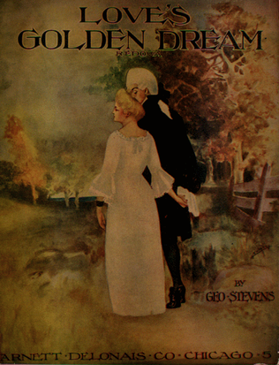 Book cover for Love's Golden Dream. Redowa
