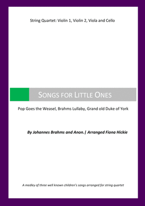 Book cover for Songs for Little Ones