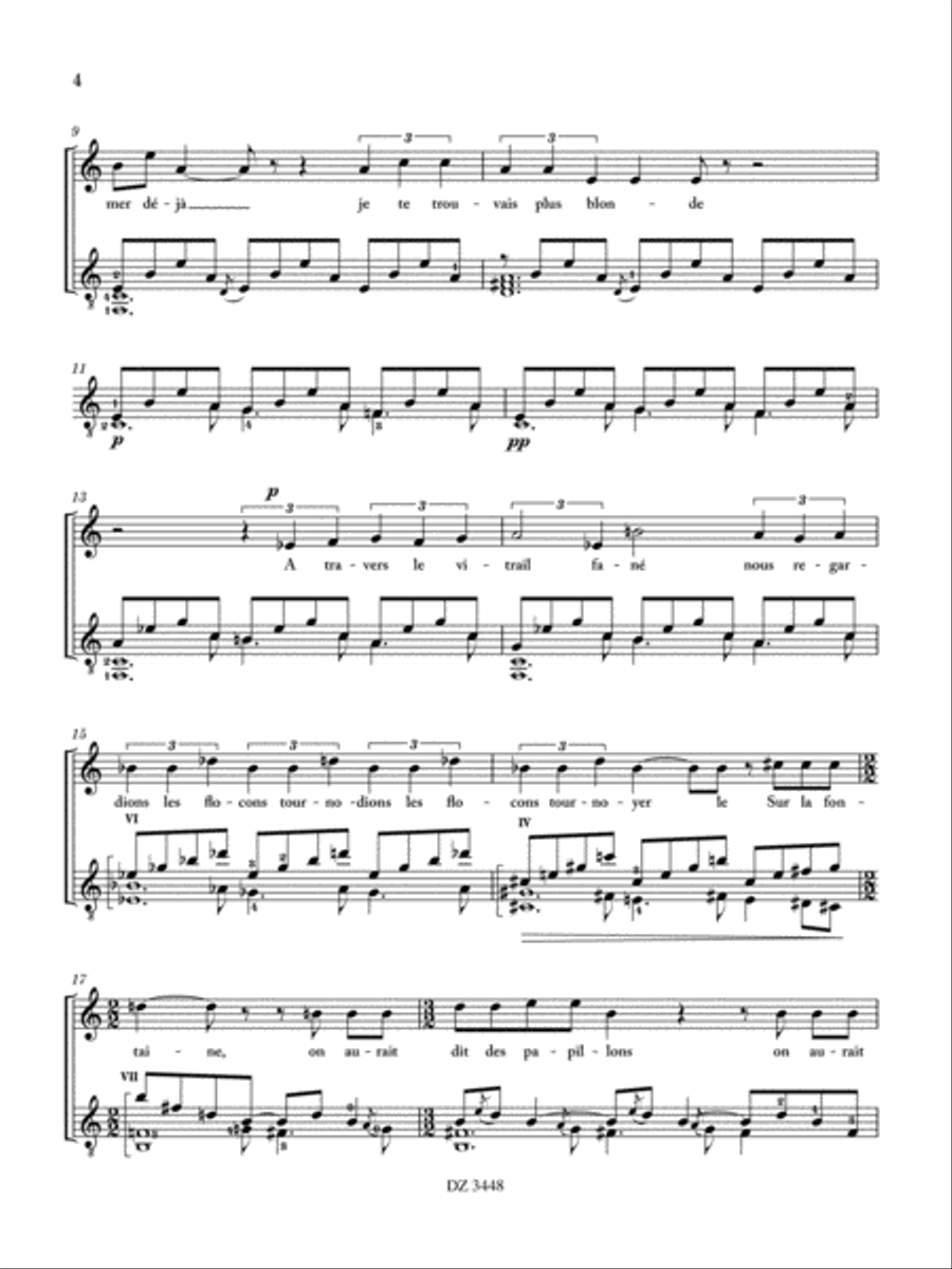 3 mélodies, vol. 2 3 mélodies, vol. 2 Classical Guitar scores gallery preview page 5