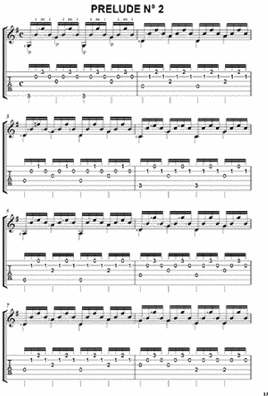 Ferdinando Carulli: 24 Preludes op. 114 Lute scores gallery preview page 2
