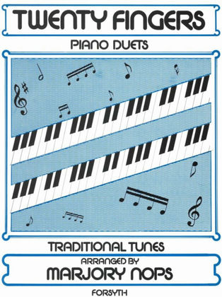 Book cover for Twenty Fingers - Easy Piano Duets