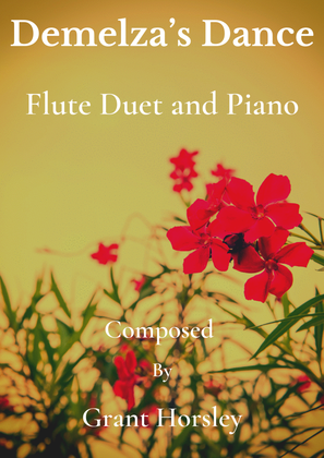 Book cover for "Demelza's Dance" For Flute Duet and Piano