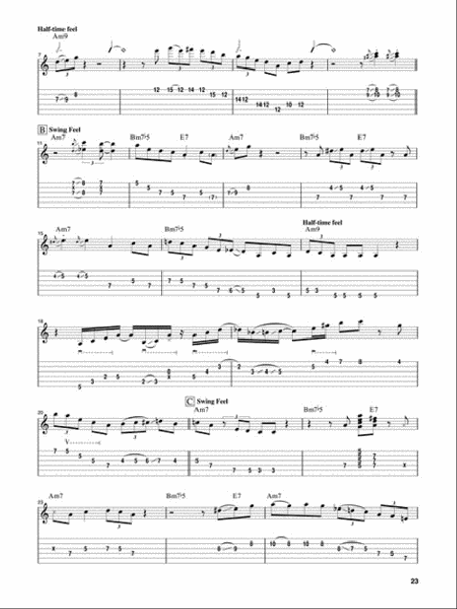 Best of George Benson Best of George Benson Electric Guitar scores gallery preview page 4