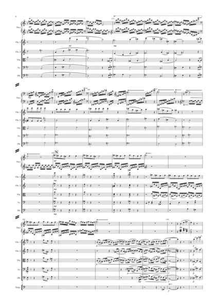Piano Concerto no 1 arranged for piano and string orchestra image number null