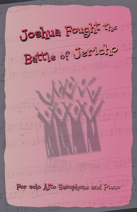 Joshua Fought the Battles of Jericho, Gospel Song for Alto Saxophone and Piano