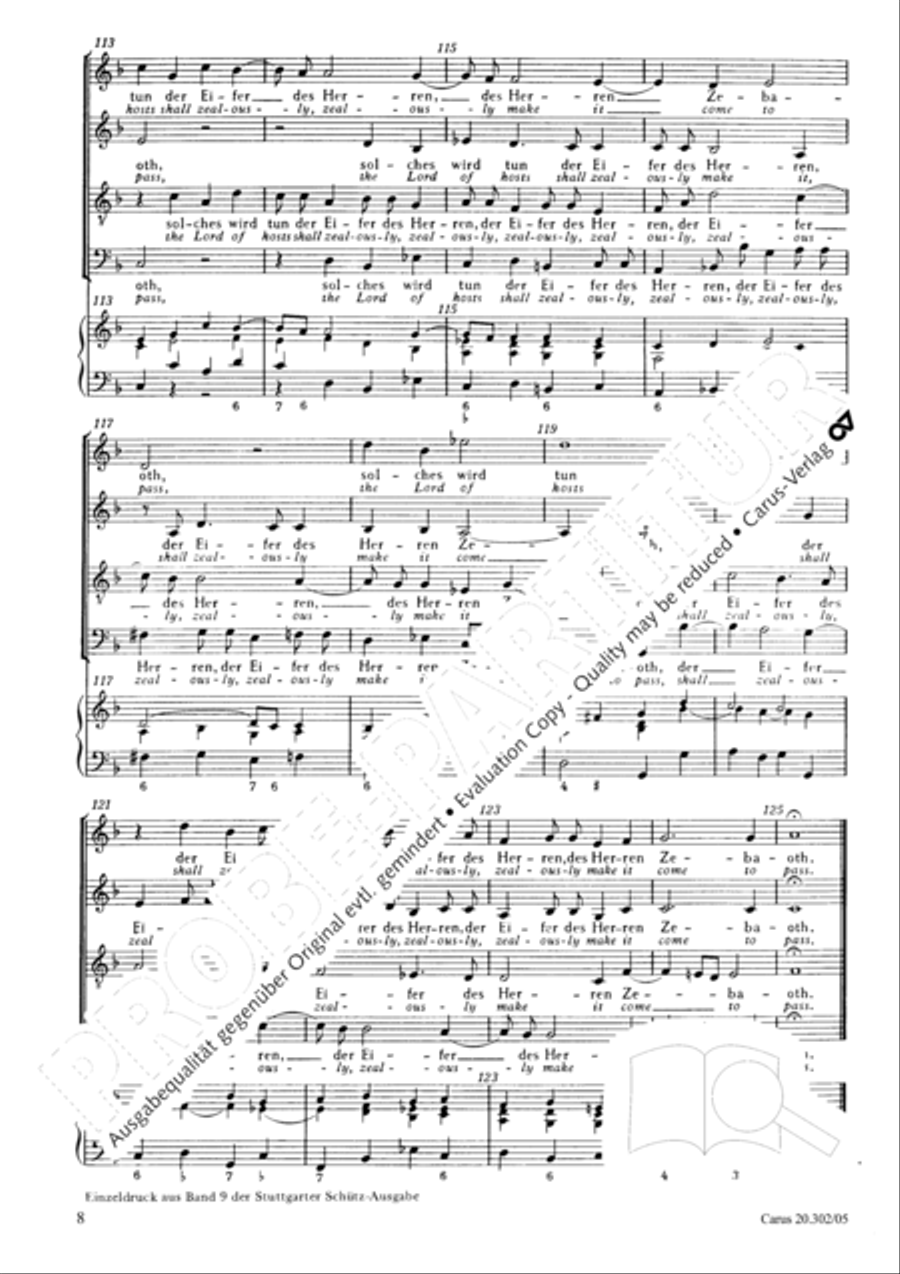 A child is born unto us 4-Part scores gallery preview page 9