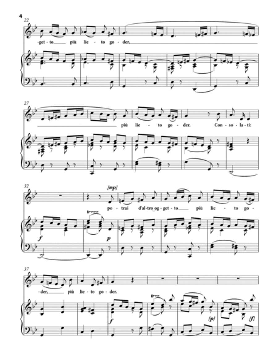SCARLATTI, Domenico: Consolati, e spera, aria from the opera 