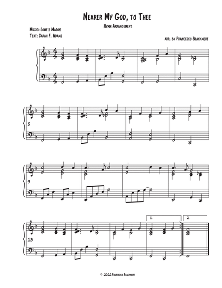 Nearer My God to Thee (Hymn Arrangement) image number null