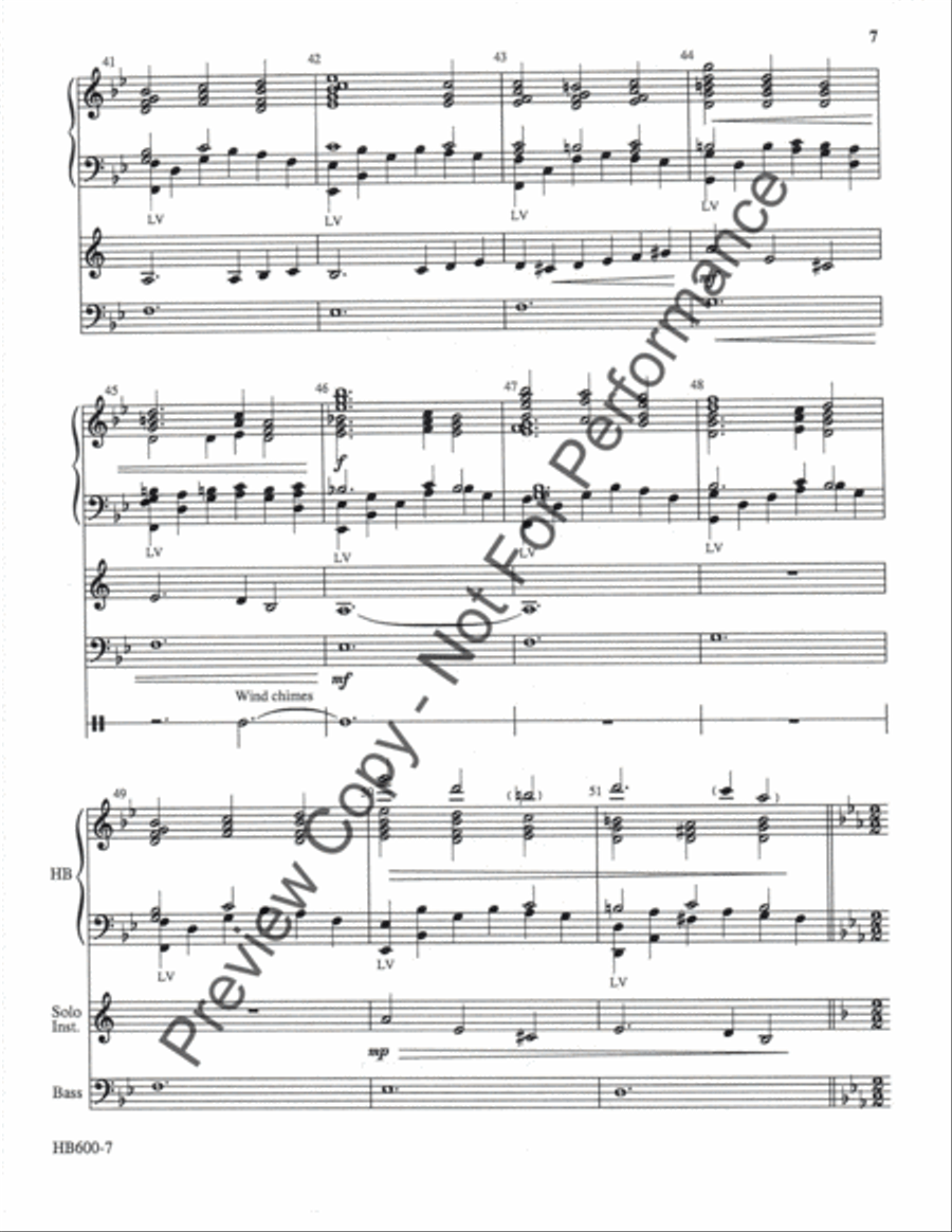 Greensleeves Rhapsody - full score Handbell Choir scores gallery preview page 6